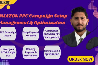 setup and optimize your amazon ppc, amazon ppc ads expert, PPC advertising