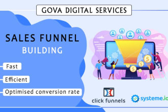 build or clone sales funnels in clickfunnel or system io