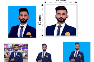 do passport size photo from any photo urgently