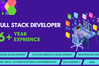 be your full stack laravel and custom website developer