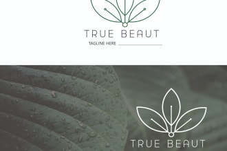 do cosmetics, makeup, and beauty logo design