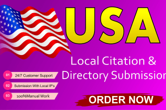 do USA local citations for local SEO google maps ranking