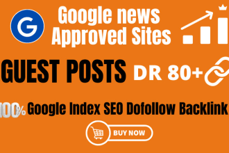 do SEO guest post dofollow high quality backlinks on high traffic site