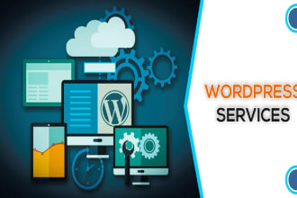 fix, create, redesign, clone or customize wordpress website