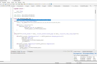 develop frimware for stm32, c2000, atmega microcontroller