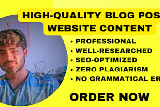 write SEO friendly artical and blog post writing