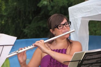 record classical flute, alto flute with professional quality