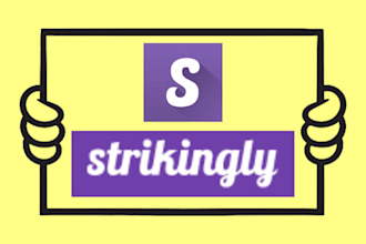 design a professional website on strikingly