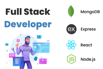 be your full stack web developer react js next js node js express js mongodb
