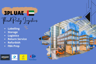 be 3pl warehouse prep in uae dubai one stop solution ecommerce fbm fba