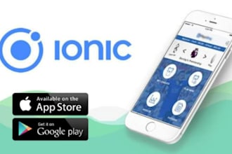 convert PSD, xd, or figma UI into an ionic application