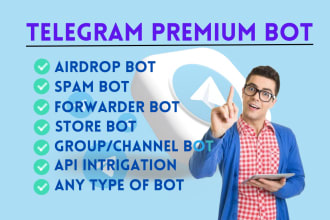 make a telegram bot to grow your business