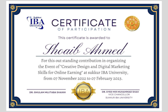 design any kind of certificate award or diploma certificate