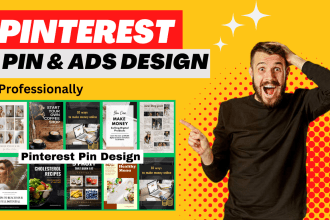 create custom pinterest pins design