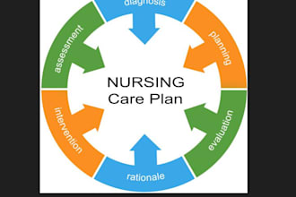 help you write a high quality nursing care plan
