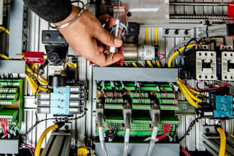 do electrical load calculation of all types,ladder logics