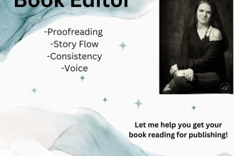 help get your book ready for publishing with editing