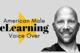 record an american elearning or instructional voice over