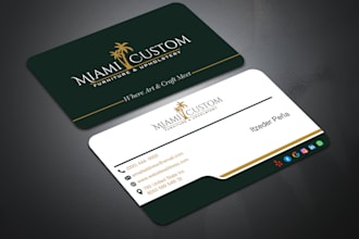 do professional business card in just 24 hour