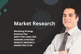 do market analysis, business plan, competitor analysis