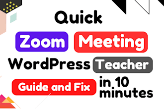 1 on 1 live elementor wordpress ecommerce consultation, learn, tutor trainer