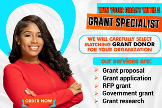develop detailed grant proposal,  grant writers, grant research, 501c3
