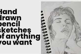 make a realistic pencil sketch of anything