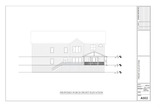do permit drawings for deck, patio, porch, sunroom, house addition