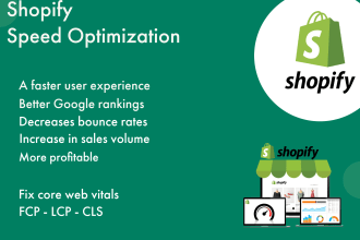 do shopify home page speed optimization