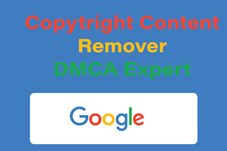 remove copyright content from google under dmca