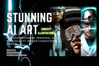create ai art character design portraits illustrations