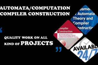 do theory of automata and computation, compiler construction projects