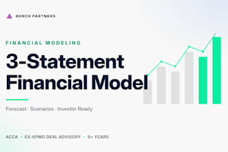 build a 3 statement financial model and forecast for your business