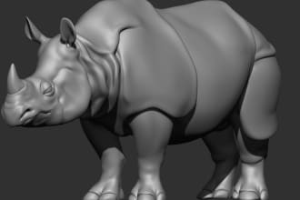 do 3d animal model animal model 3d design 3d animation texturing 3d rigging