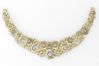 design any jewelry as a 3d cad model