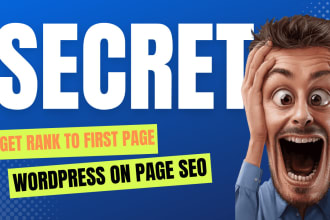 site audit, optimize complete wordpress on page seo for quality website ranking