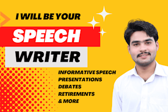 craft a perfect and personalized speech for any occassion