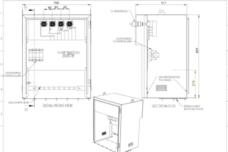 sheet metal fabrication drawings