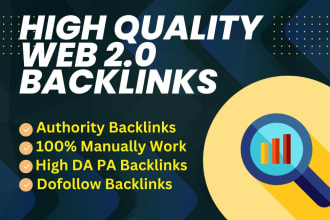 create 70 web 2 0 backlinks for your website