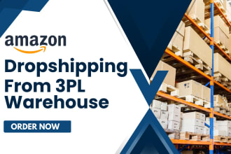automate amazon fbm dropshipping using warehouse 3pl prep center