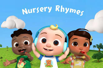 compose and produce kids music and songs for children