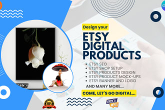 create etsy shop, etsy digital products for etsy promotion