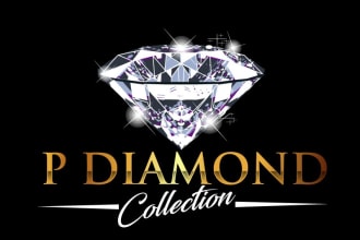 create a unique diamond logo for your company within a day