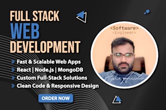 build fast scalable mern stack apps react nodejs website development expert