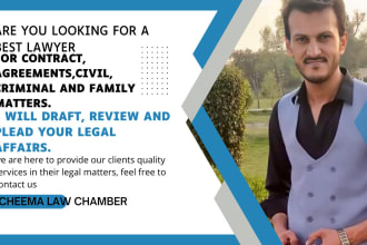 be your legal advisor and council