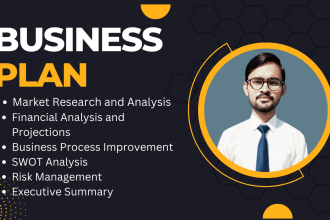 prepare a complete business plan with financial projection