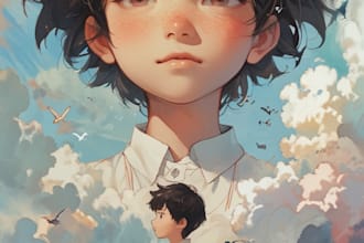 unique and innovative illustrations created by ia