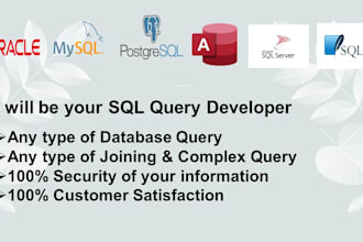 be your sql query developer