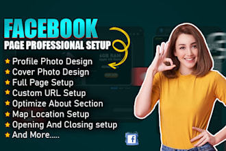 do professional facebook business, fan page create and setup