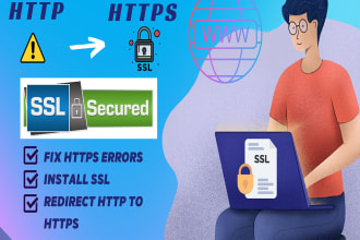 install SSL certificate or fix https errors